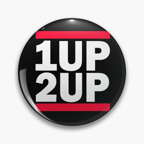 Item preview, 1UP 2UP GAMING White Letters designed and sold by Walter73.