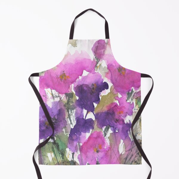 Item preview, Purple Flower Watercolor designed and sold by Karlena Lewin Studio.