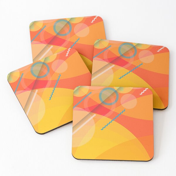 Item preview, cheers and colorful geometric abstract designed and sold by kaideuan.