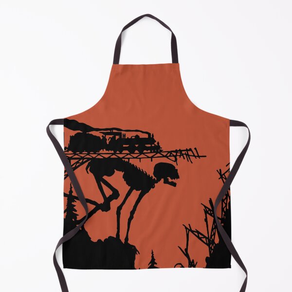 Item preview, Creepy skeleton under the fallen bridge designed and sold by OroboroCustom.