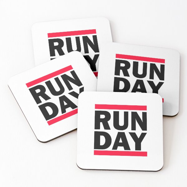 Item preview, RUN DAY Black Letters designed and sold by Walter73.
