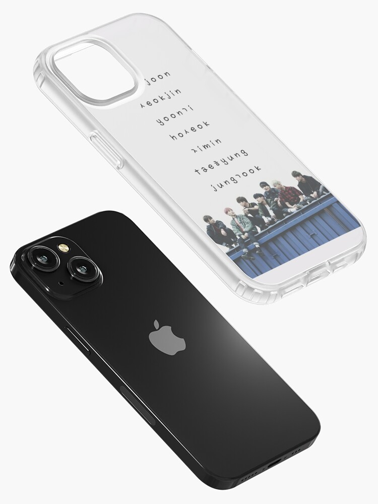 Life goes on BTS group portrait iPhone Case by armylanding