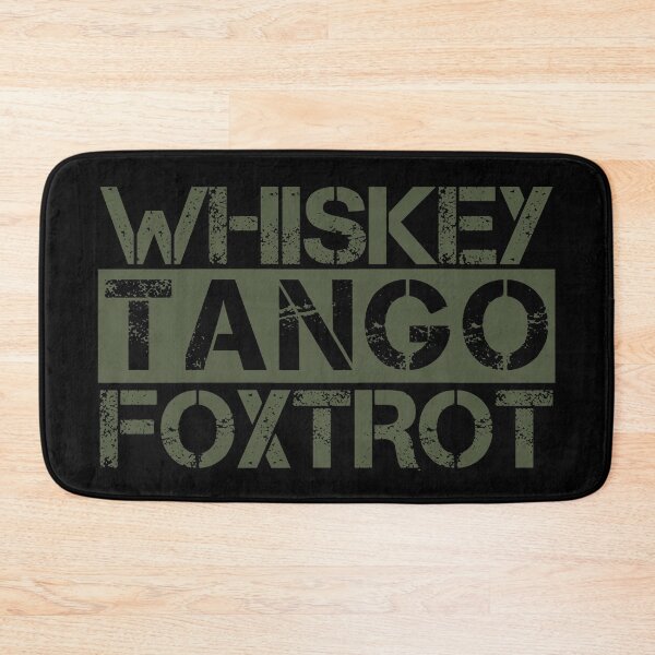 Item preview, Whiskey Tango Foxtrot - wtf Green, black - sarcastic designed and sold by Honest-Quotes.