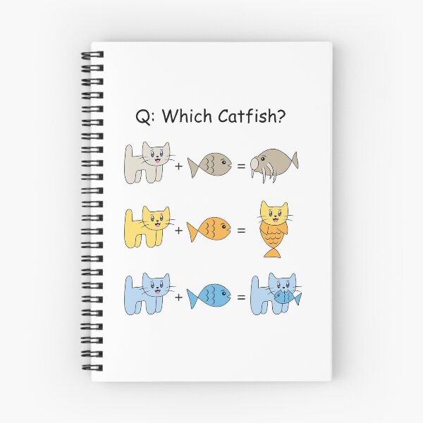 Item preview, Which Catfish? Cartoon Math designed and sold by STUDIO-72.