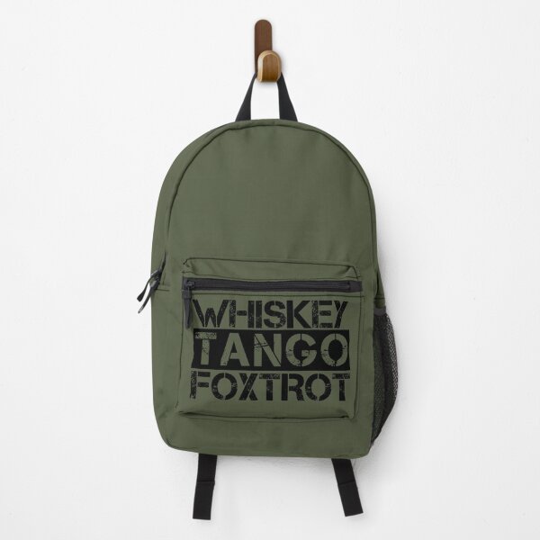 Item preview, Whiskey Tango Foxtrot - wtf Black, green - sarcastic designed and sold by Honest-Quotes.