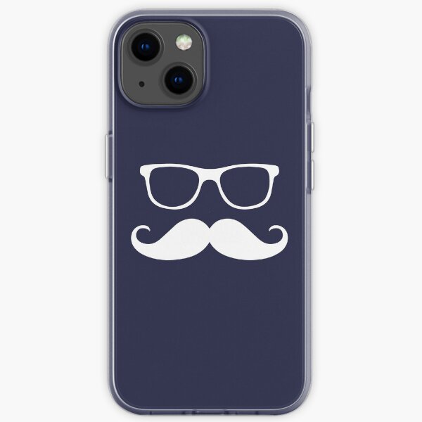 moustache sunglasses iPhone Soft Case
