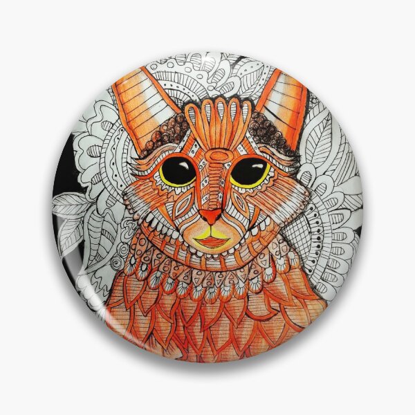 Item preview, kitty cat designed and sold by Anjali Nair.