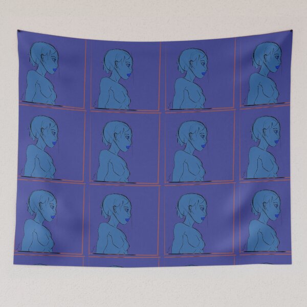 Item preview, Whimsical Blue designed and sold by FaceOfBeau.