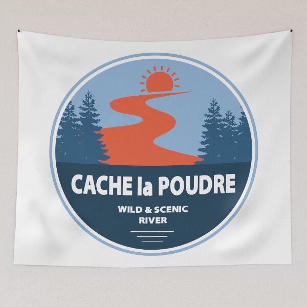 Item preview, Cache la Poudre Wild And Scenic River designed and sold by Esskay Designs.
