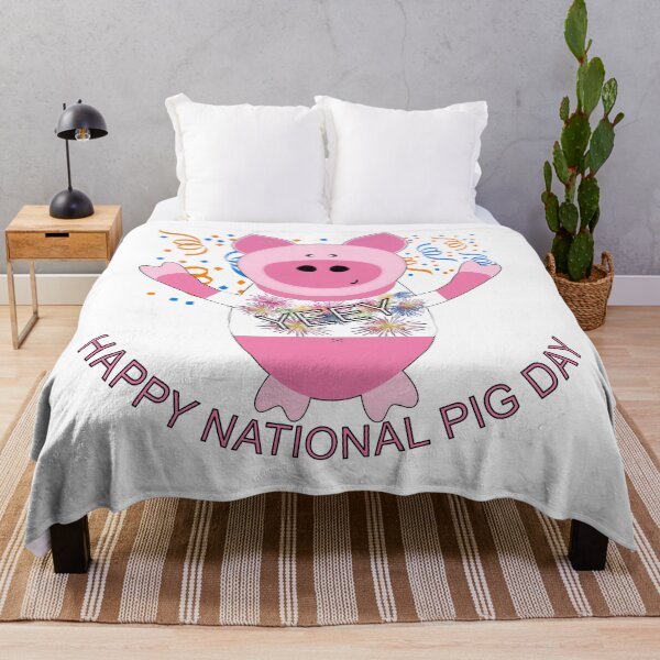 Item preview, National Pig Day designed and sold by ZamuDesign.