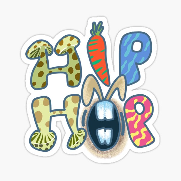 easter HIP HOP Sticker