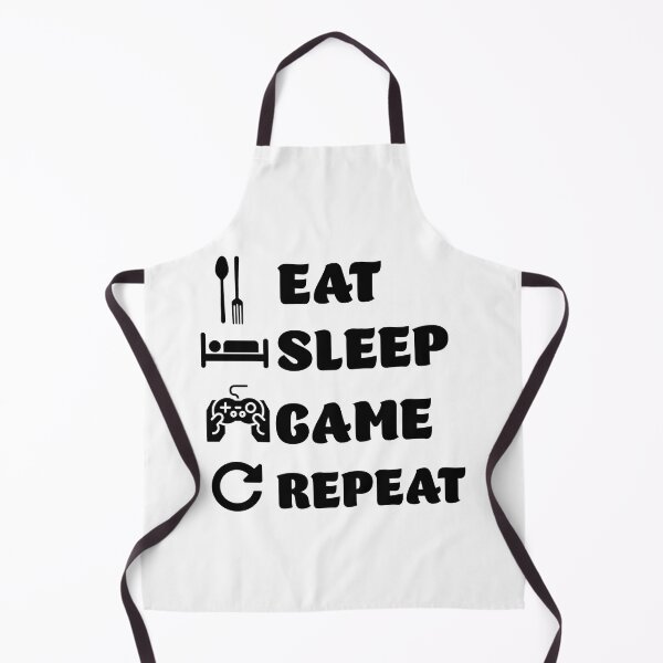Item preview, Eat Sleep Game Repeat  designed and sold by Rami Khalifah.