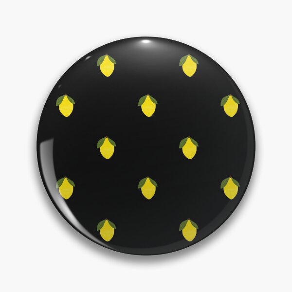 Item preview, Tiny Lemon Print // Black designed and sold by The Wellington Boot.
