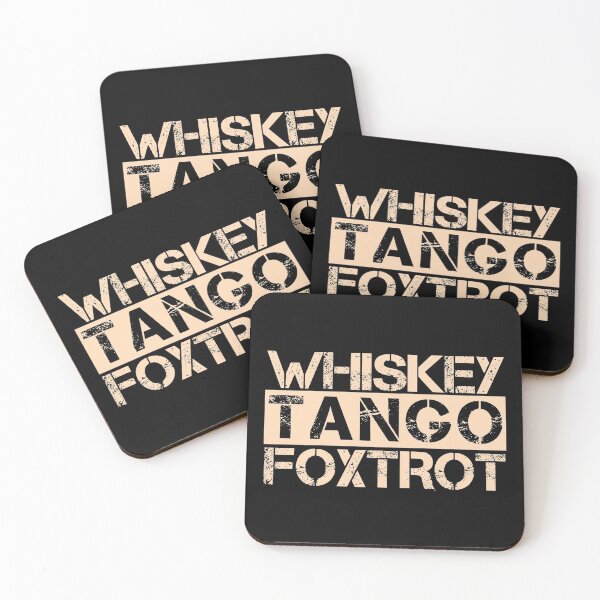 Item preview, Whiskey Tango Foxtrot - wtf Tan, black - sarcastic designed and sold by Honest-Quotes.