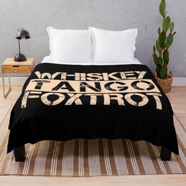 Item preview, Whiskey Tango Foxtrot - wtf Tan, black - sarcastic designed and sold by Honest-Quotes.