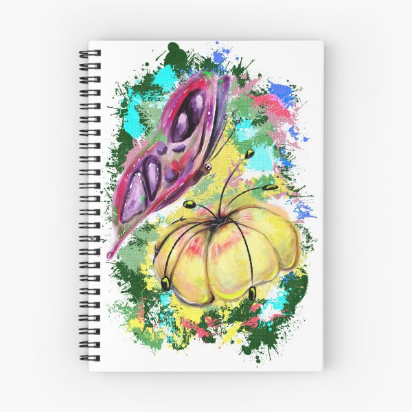 Item preview, Watercolor butterfly with flower designed and sold by AlweeCeed.