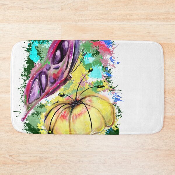 Artikelvorschau, Aquarellschmetterling mit Blume entworfen und verkauft von AlweeCeed.