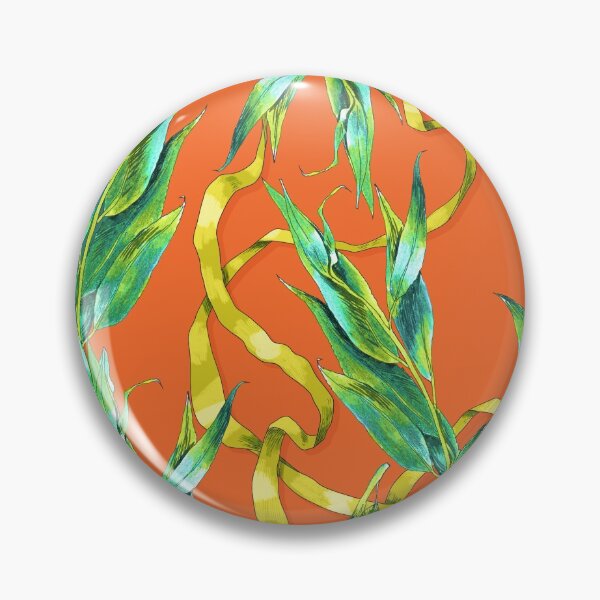 Item preview, Ornament with willow leaves in rococo style (bright colours) designed and sold by Irina Ivanova.