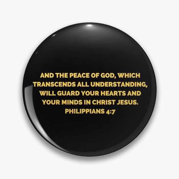 Artikelvorschau, Bibelvers Philipper 4: 7 entworfen und verkauft von Prayingwarrior.