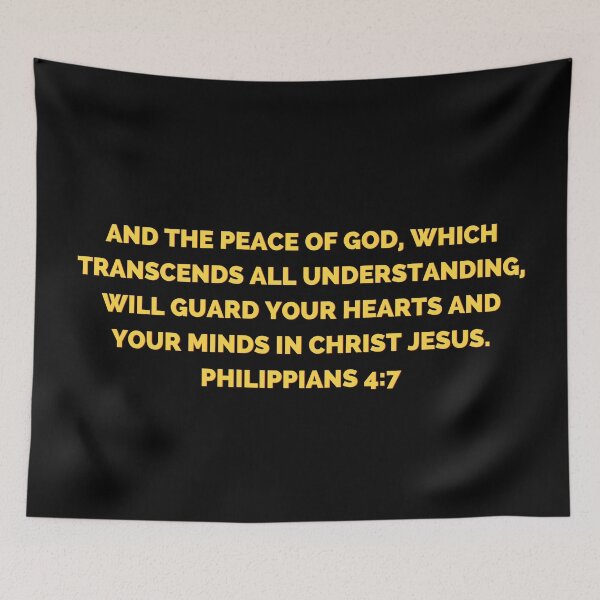 Artikelvorschau, Bibelvers Philipper 4: 7 entworfen und verkauft von Prayingwarrior.