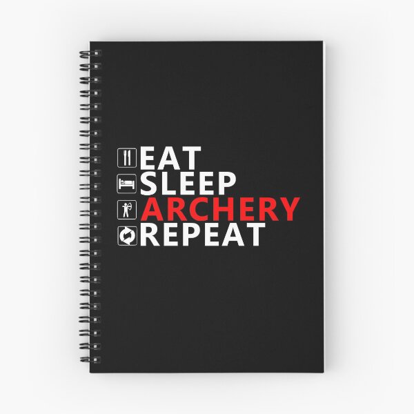 Item preview, Eat Sleep Archery Repeat designed and sold by equiliser.