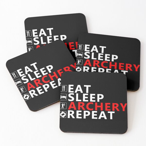 Item preview, Eat Sleep Archery Repeat designed and sold by equiliser.