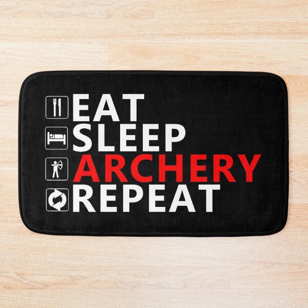 Item preview, Eat Sleep Archery Repeat designed and sold by equiliser.