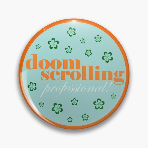 Item preview, Doom Scrolling Professional! designed and sold by juliacoolia.