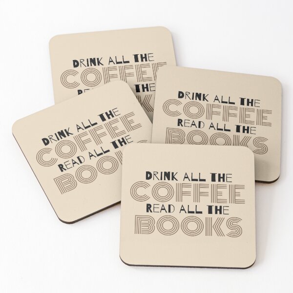 Item preview, Drink Coffee Read Books designed and sold by PseudoEnergy.