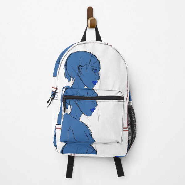 Item preview, Whimsical Blue - White designed and sold by FaceOfBeau.