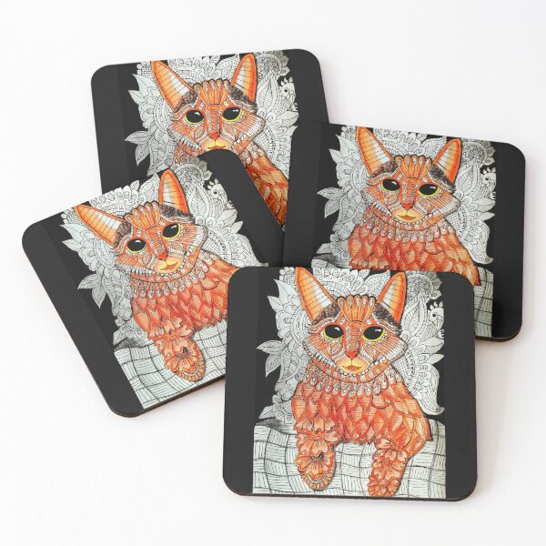 Item preview, kitty cat designed and sold by Anjali Nair.