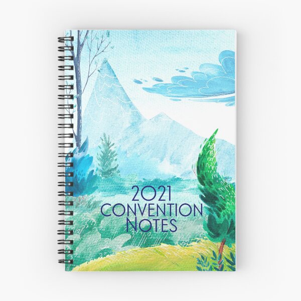 Item preview, JW Notebook, 2021 Convention Notes, JW Meeting, JW Assembly, 2021 Notebook designed and sold by Rachel Vass.
