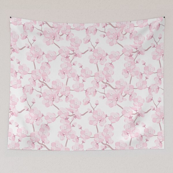 Item preview, Sakura Floral Pattern designed and sold by siddeshpansare.