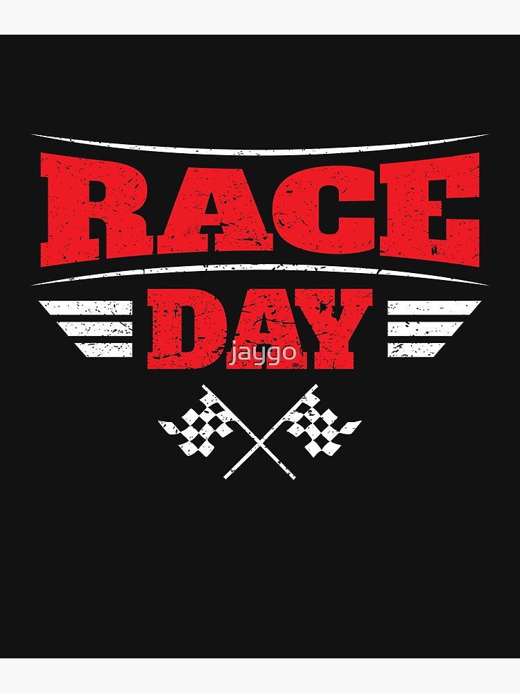 Race Day Car Racing | Poster