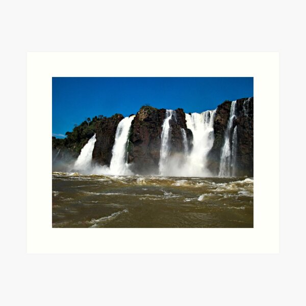 Item preview, Iguazu Iguassu Waterfall Landscape Panorama Scenery, Brazil Argentina 11 designed and sold by worldways.