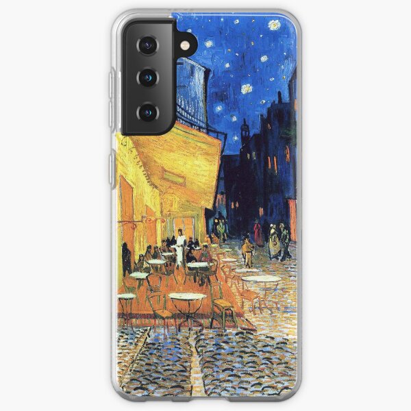 Vincent van Gogh - The Cafe Terrace on the Place de Forum in Arles at Nigh Samsung Galaxy Soft Case