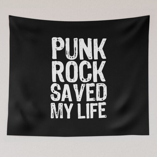 Item preview, Punk Rock Saved My Life designed and sold by The "I Love Everything" Shop.