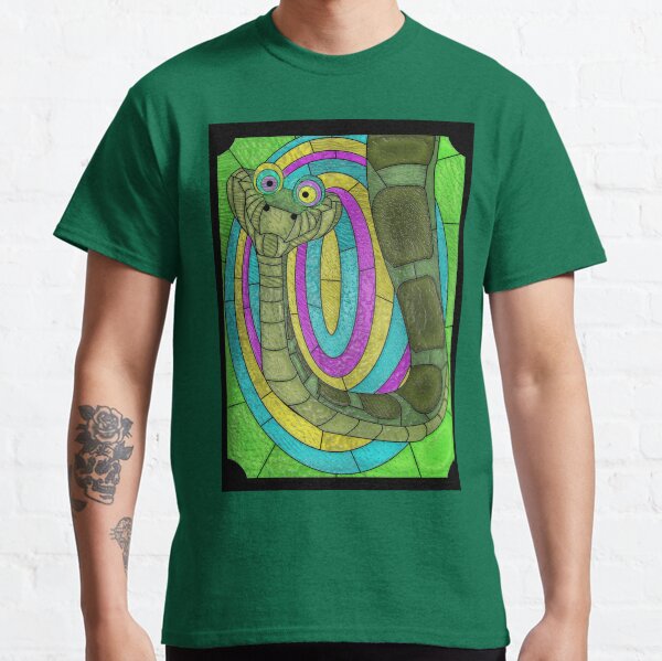 Trust in him - stained glass villains Classic T-Shirt