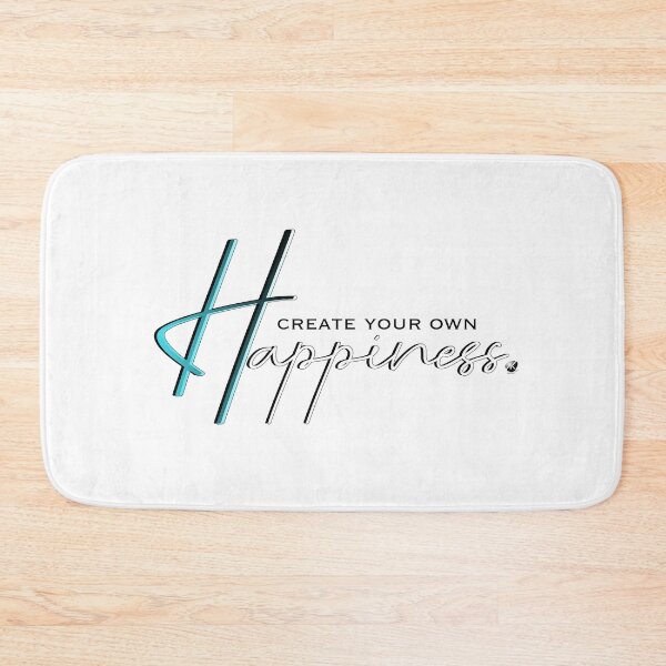 Item preview, Create your own happiness inscription designed and sold by Alexandra Kueny.