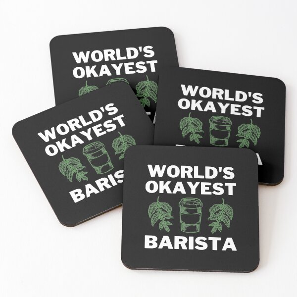 Item preview, World's Okayest And Best Barista designed and sold by livegood.