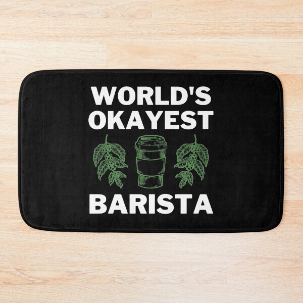 Item preview, World's Okayest And Best Barista designed and sold by livegood.