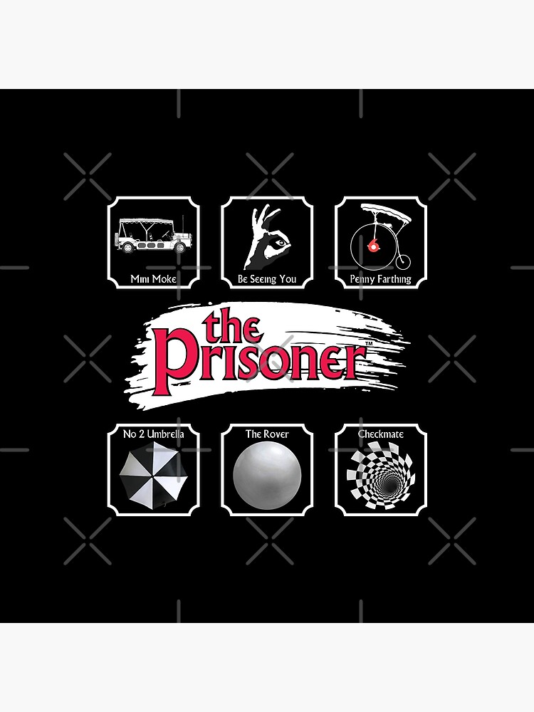 THE PRISONER - STICKER PACK by KoolDsigns-FLIX