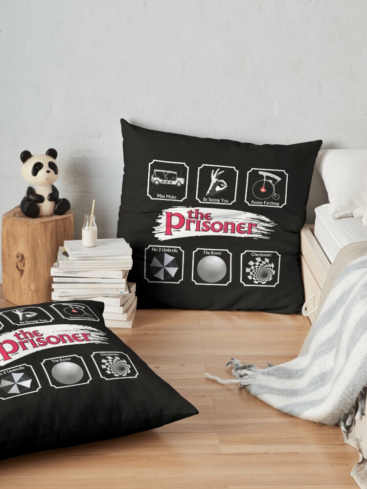 Alternate view of THE PRISONER - STICKER PACK Floor Pillow