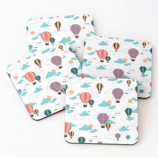 Item preview, Alternate design of Hot Air Balloon in the Sky Pattern designed and sold by FlinArt.
