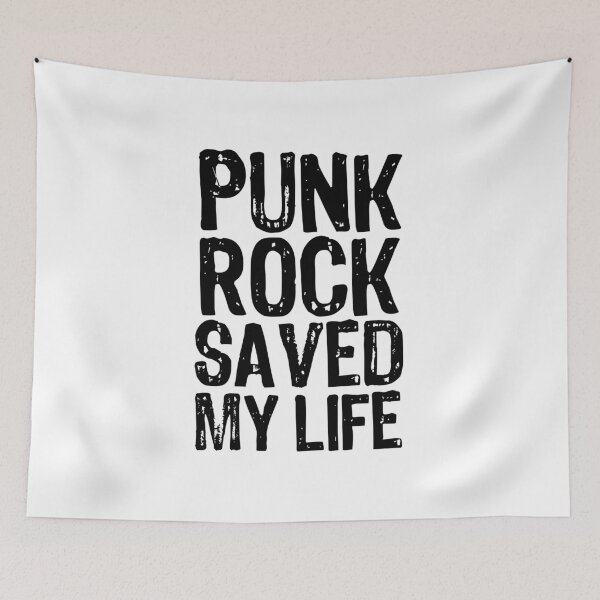 Item preview, Punk Rock Saved My Life designed and sold by The "I Love Everything" Shop.