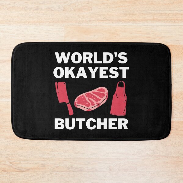 Item preview, World's Okayest And Best Butcher designed and sold by livegood.