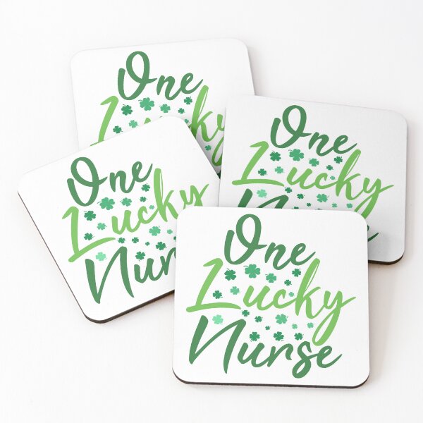 Item preview, One lucky nurse green | st patrick's day designed and sold by Elonshop.