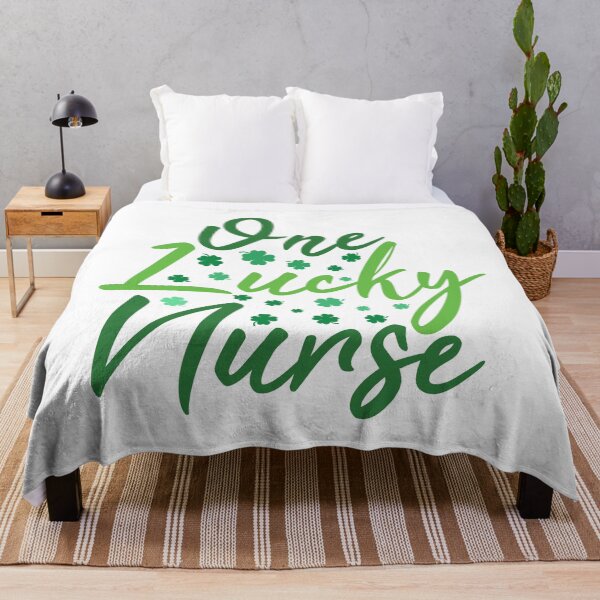 Item preview, One lucky nurse green | st patrick's day designed and sold by Elonshop.