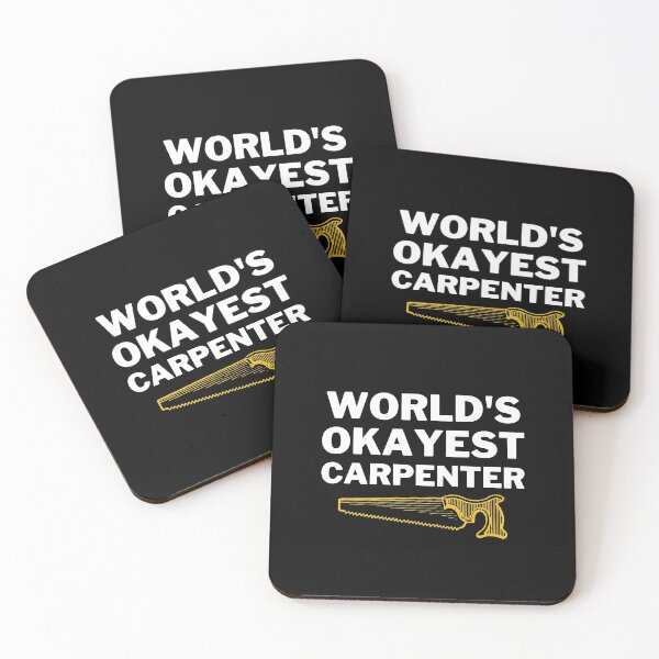 Item preview, World's Okayest And Best Carpenter designed and sold by livegood.
