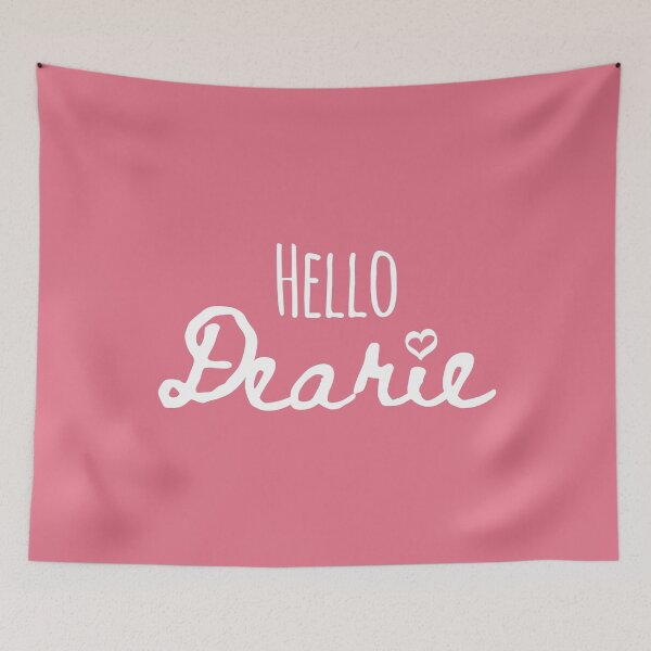 Item preview, Hello Dearie - Once upon a time quote designed and sold by RainbowCraft.